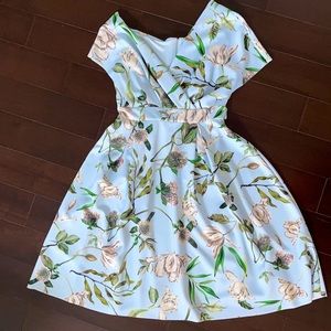 ASOS tropical midi dress